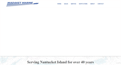 Desktop Screenshot of madaketmarine.com