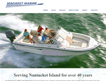 Tablet Screenshot of madaketmarine.com